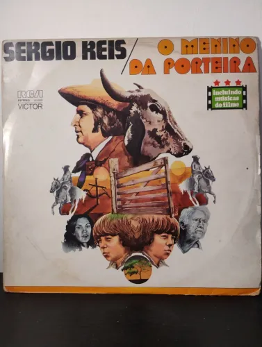 LP Vinil Sérgio Reis - O Menino da Porteira (1977)
