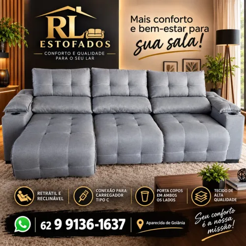 Reforma e fabricação de estofados sob medida para melhor te atender