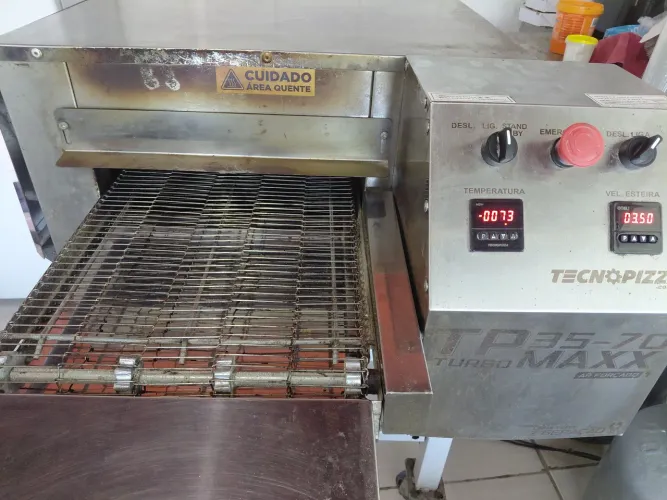 FORNO ELÉTRICO ESTEIRA