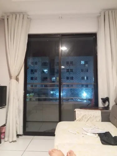 Esquadrilha de alumínio preta