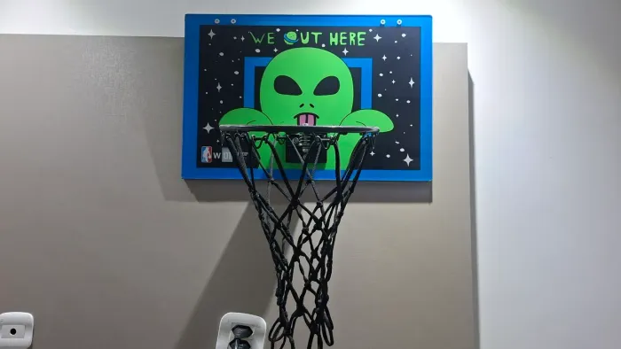 Mini Cesta de basquete colecionador RipNDip 