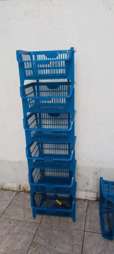 Expositor cesto acrílico 