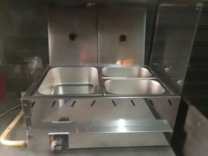 Molheira a gás Itajobi, 3 cubas, 10 litros.