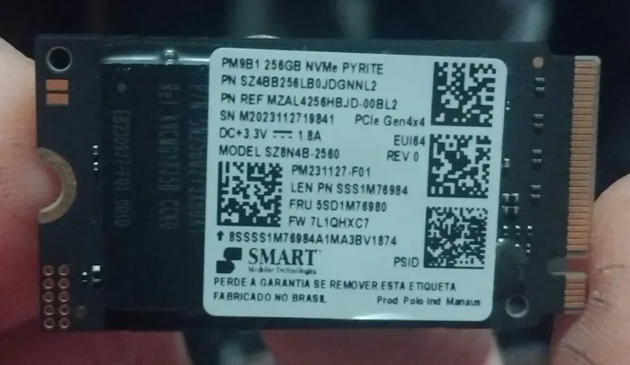 M2 SSD 250Gb