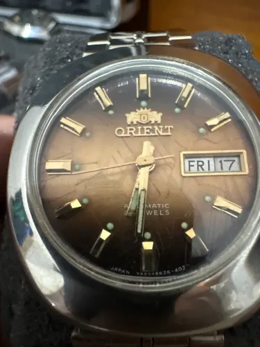 Orient automático vintage da década de 80