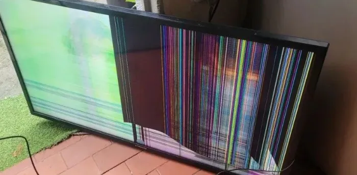 Tv com defeito