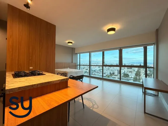 Apartamento mobiliado no Trend City Residence, no bairro Praia de Belas, em Porto Alegre/R