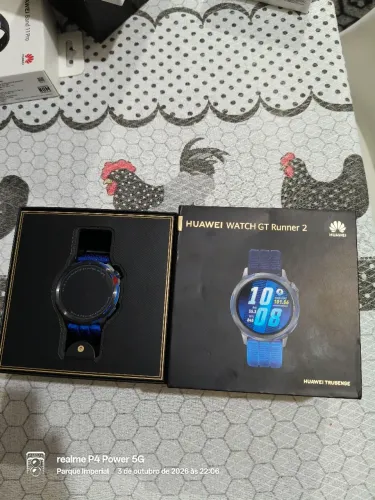Huawei Watch GT Runner 2 Azul zero no Itaim Paulista ou Ferraz de Vasconcelos em SP