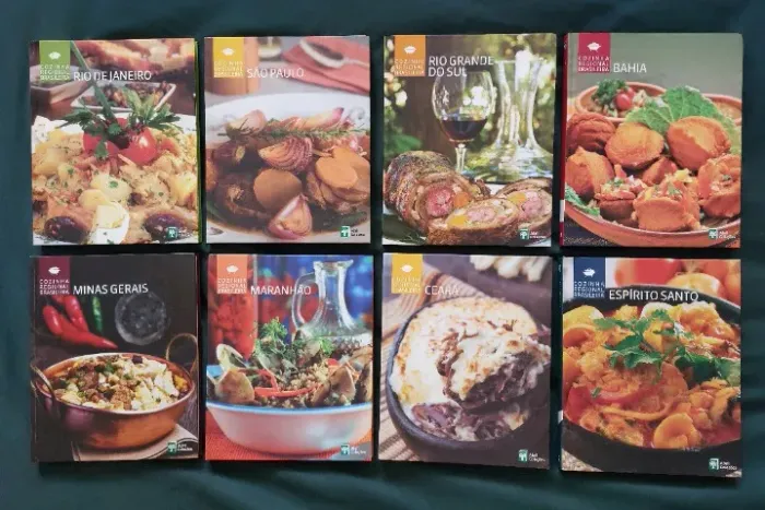 Coleção Cozinha Regional Brasileira - (20 volumes) Abril Coleções