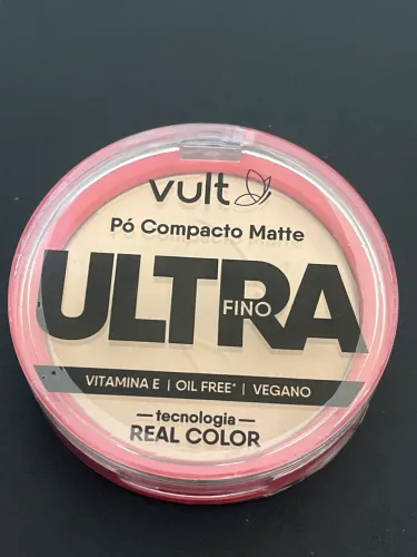 Pó compacto mate ultra fino Vult 