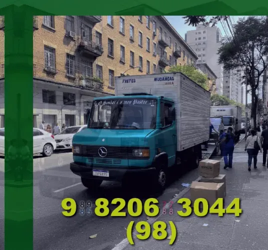 Frete urgente! Transporte rápido e seguro, garanta já o seu!