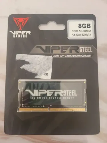 Memoria ddr4 8gb 3200mhz patriot game nova lacrada so 289 reais temos ssd tb