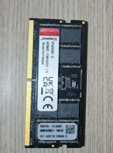 Kingston Fury Impact 32 GB DDR5 4800 MHz SO-DIMM KF548S38IB-32.