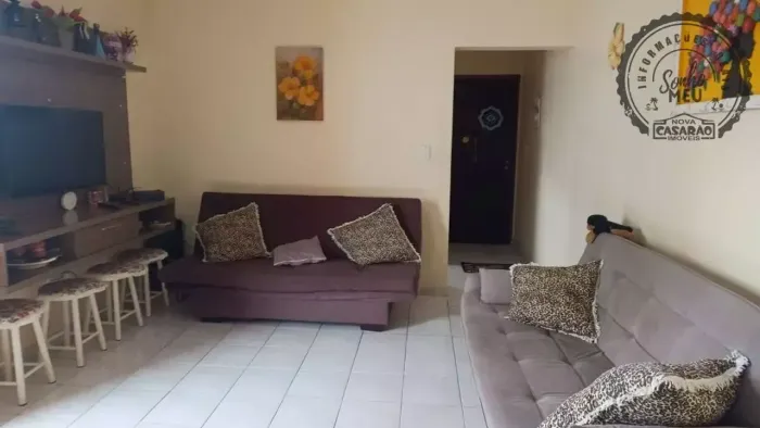 APARTAMENTO À VENDA NO CANTO DO FORTE | 1 DORMITÓRIO, 2 SACADAS E 68M²