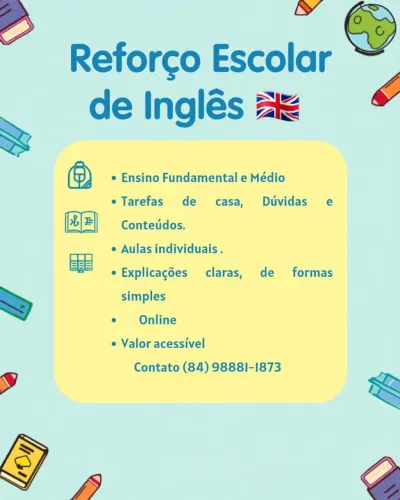 Reforço Escolar de Inglês