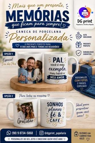 Canecas personalizadas