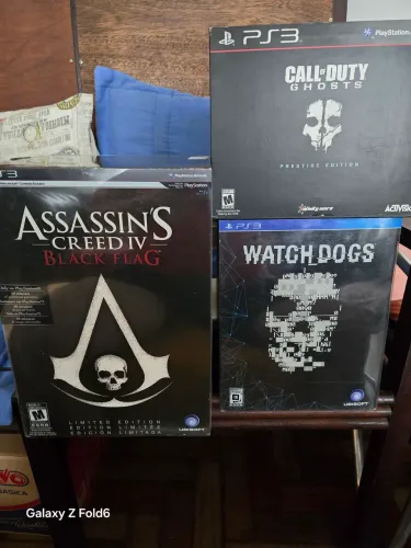 Lote fechado Colectors Editions Ps3