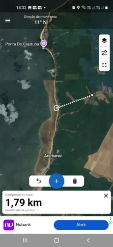 terreno sítio 12hectares estrada praia Aramanai