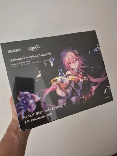 Controle Sem Fio 8BitDo Ultimate 2 - Evernight (Star Rail) - LACRADO