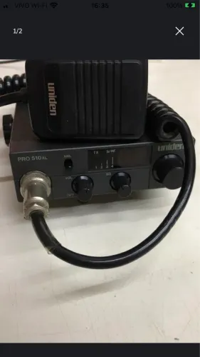 Radio px uniden modelo Pro 510 XL 40 canais muito novo