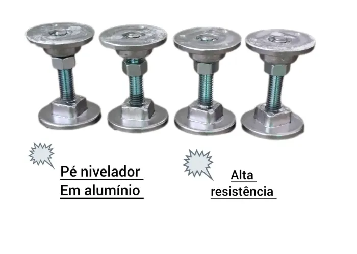 Pé nivelador mesa sinuca bilhar
