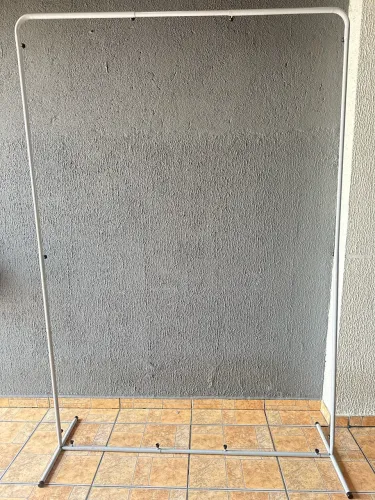 Alugo Estrutura Arco Retangular Suporte Painel Cortina Lona Festa 2,0 x1,5 duas regulagens