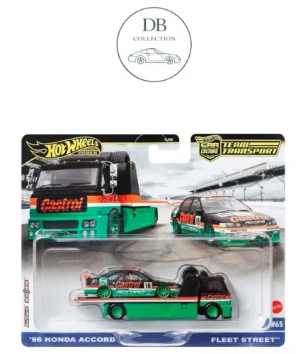 Hot Wheels Team Transport Honda Accord 1996 Castrol