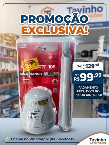 Ducha LORENZETTI com braço 