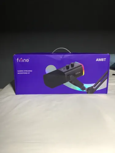 Microfone Fifine Am8 + Braço Articulado 