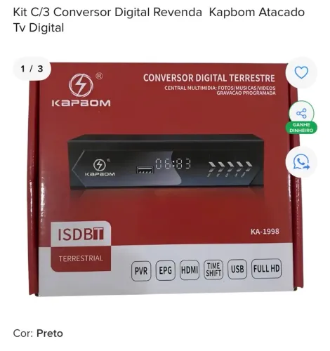 Conversor digital