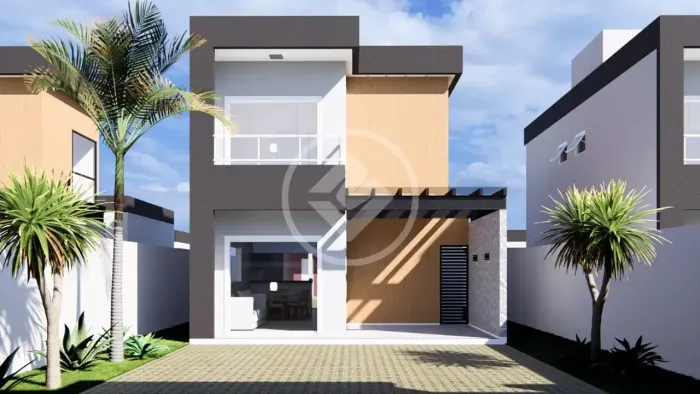 Casa Nova - 03 quartos (sendo 02 suítes) - 294m2 - Cotia - Guapimirim/RJ. codigo: 363100