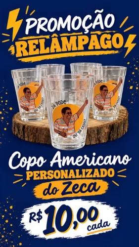 Copo Americano personalizado