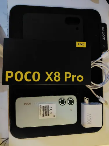 POCO X8 PRO 512GB E 12RAM zerado