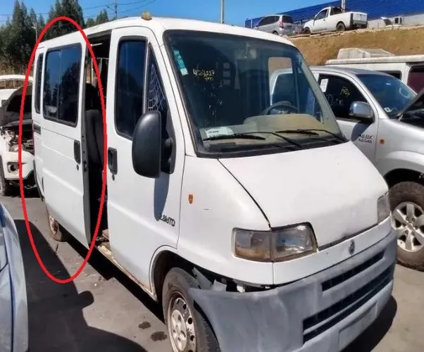 Porta Lateral Correr Salão Ducato 03/18 Teto Baixo #10930
