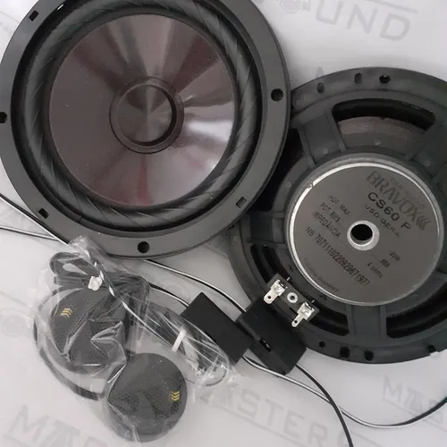 Kit 2 vias. Bravox Premium. CS60 P. 6". 60RMS.  Garantia. Novo. Instalado. 