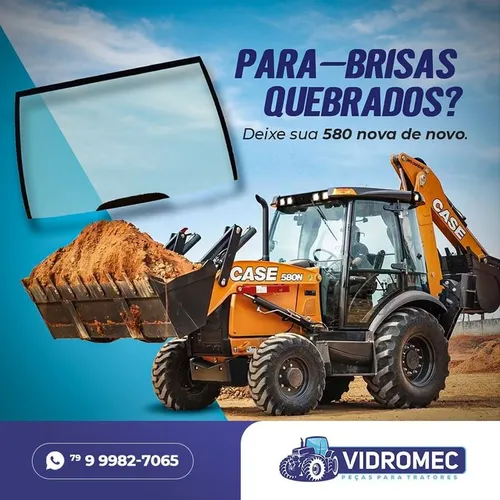 Vidros para Tratores e Máquinas 