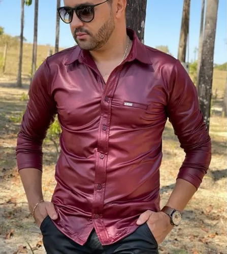 Camisas Acetinadas 