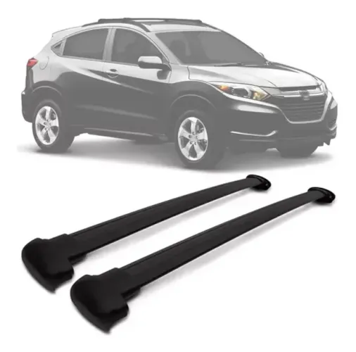 Rack Travessa de Teto Honda HRV  /2021 - Larga Preta - Projecar
