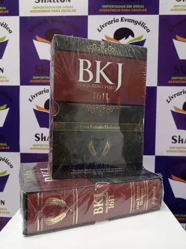 Bíblia BKJ 1611 Com Estudo Holman