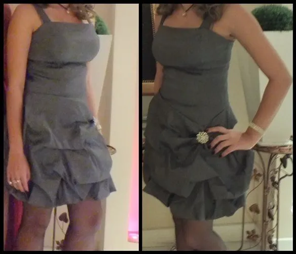 Vestido de festa vintage balonê da Zag's - seminovo