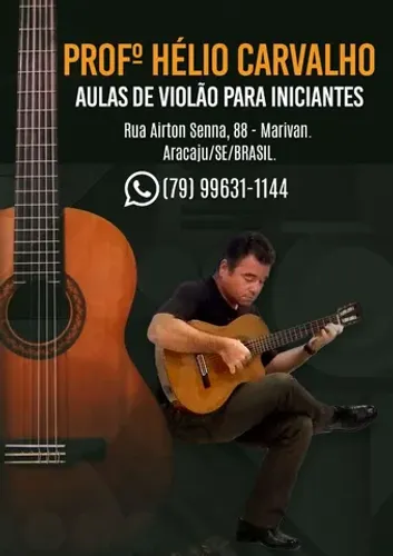 Aulas de violão individualizadas.