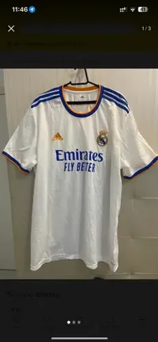 Camisa Adidas Real Madrid I - 21/22 - T. 2GG