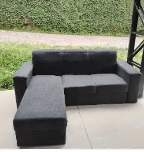 Sofá estofado 2 lugares