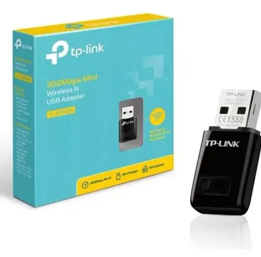 Adaptador Wireless Tp Link Usb Tl-wn823n Mini N 300mbps 2.4