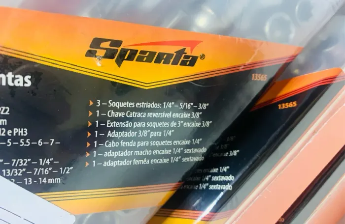 Kit Ferramentas Sparta C/40 Peças