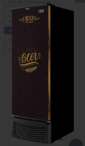 Cervejeira 569 litros porta de chapa - 2 anos de garantia - marca fricon