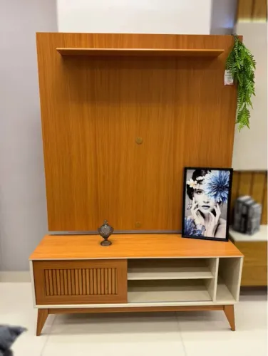 Rack Aruba com Painel avant 1.40 para tv de até 55 polegadas - 