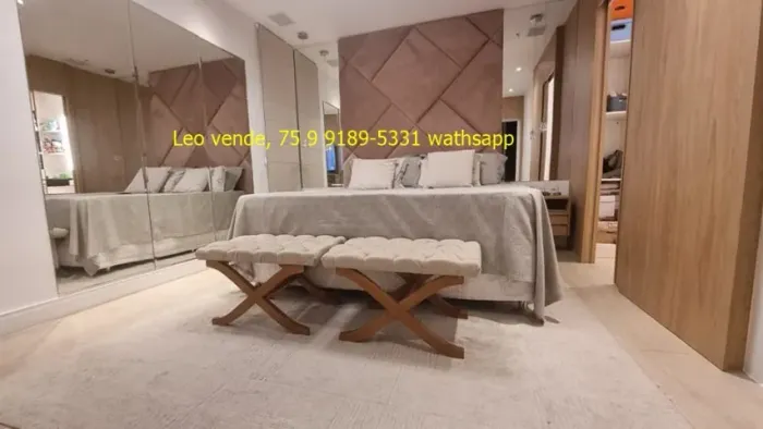 Leo vende, bairro Sim, 4\4 c 2 suites, closet, banheira, goumert, piscina