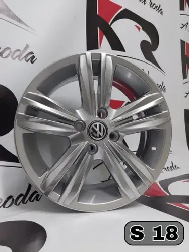 Roda aro 15 modelo da Tiguan Prata Volkswagen 4x100 jogo novo