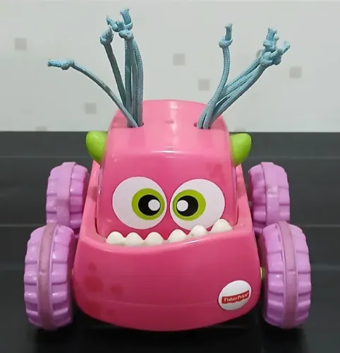 Carro monstro rosa Fisher price 